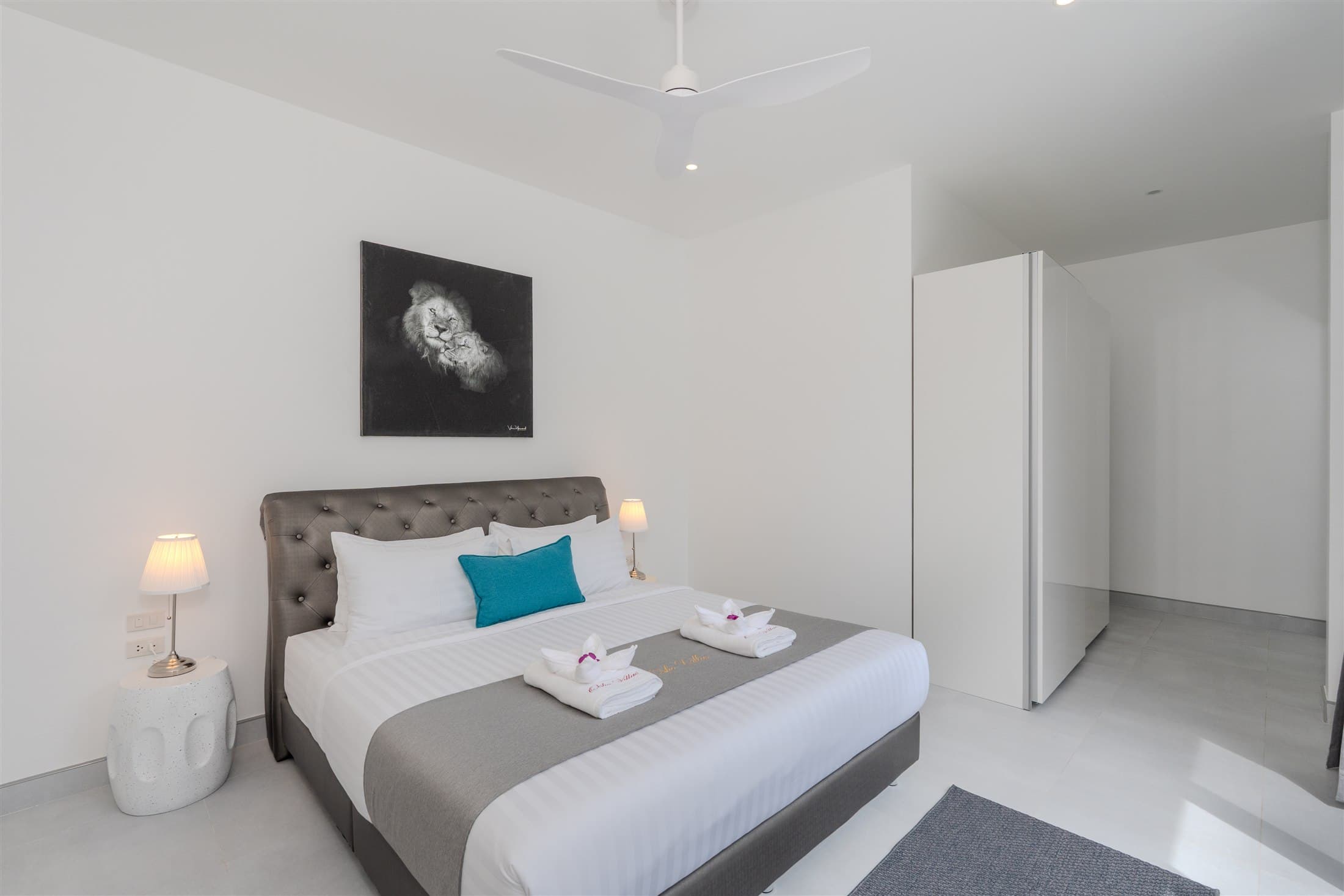 Quiet prepared bedroom