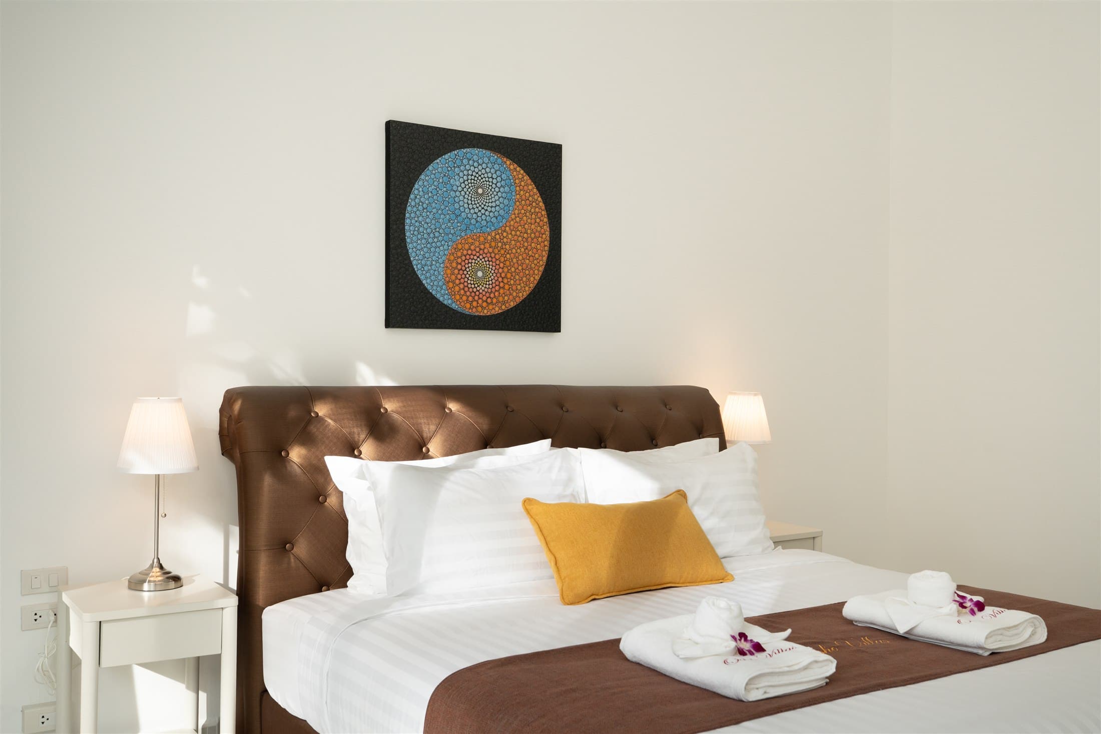 Prepared bedroom