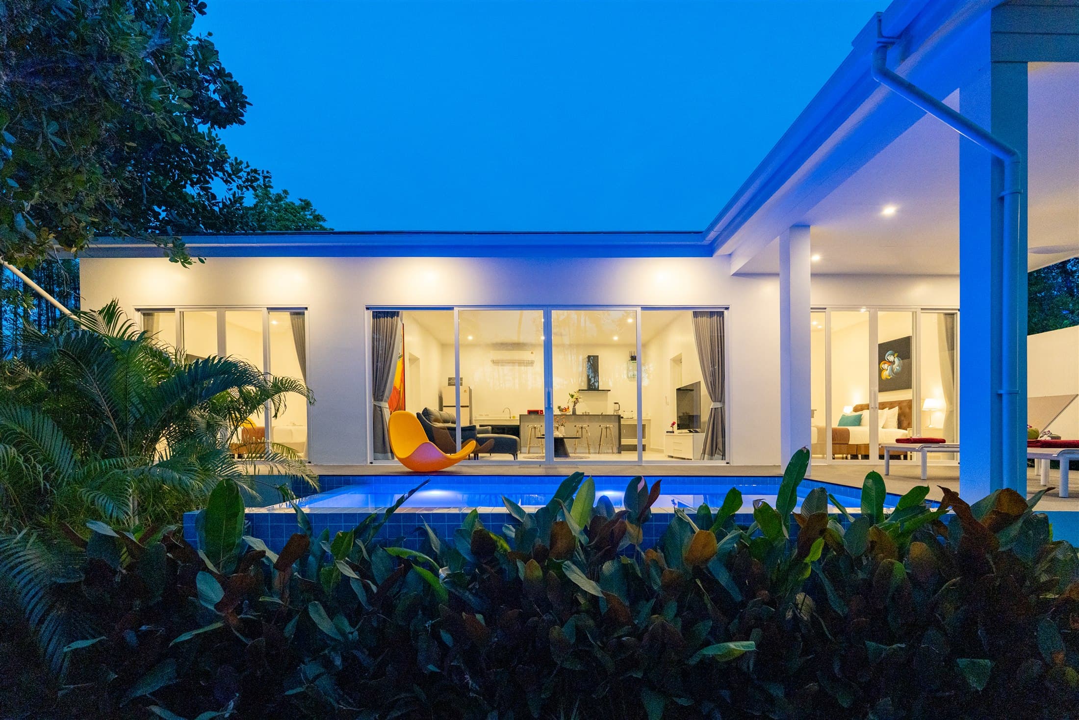 Poolvilla mit zwei Schlafzimmern